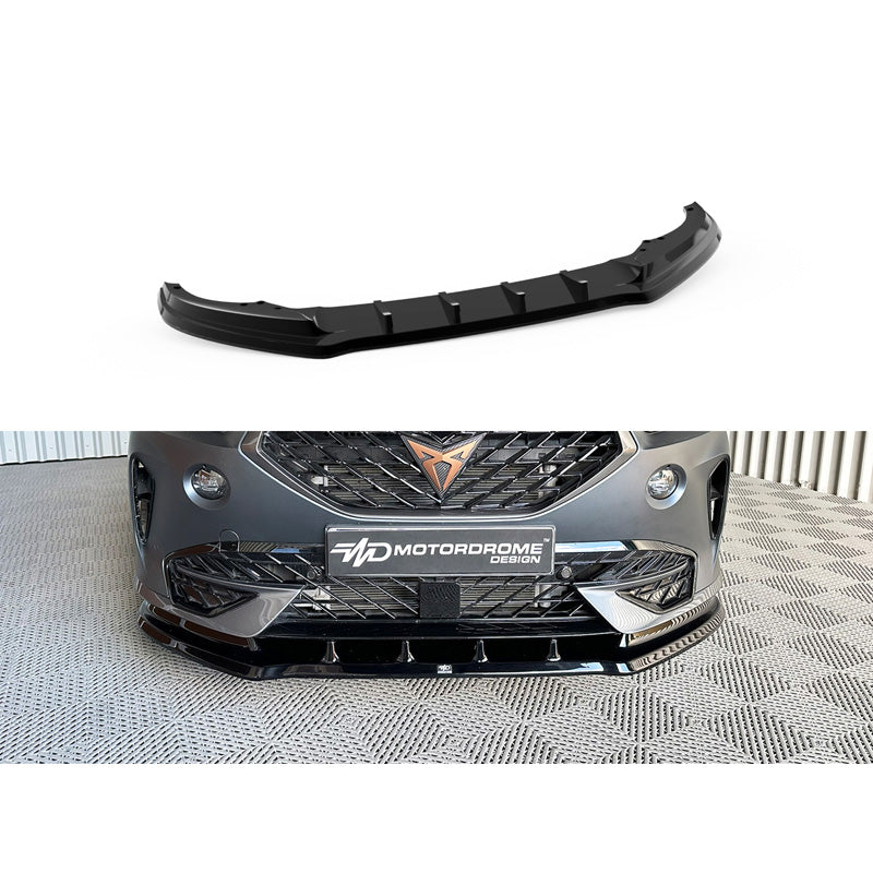 Motordrome, spoiler avant, ABS, Convient à Cupra Formentor Mk1 2020-2024, noir