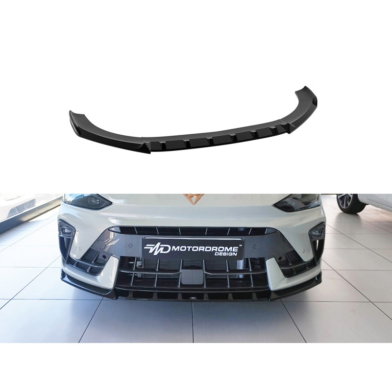 Motordrome voorspoiler geschikt voor Cupra Leon Mk1 Facelift 2024- (ABS)