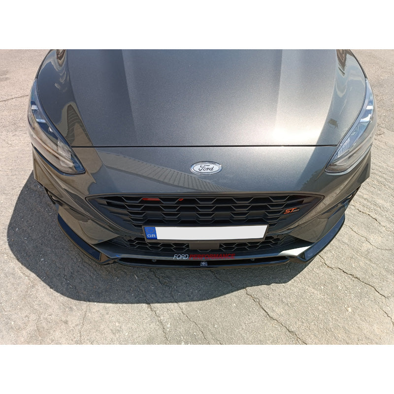 Motordrome, Front spoiler, fits Ford Focus IV ST/ST-Line 2018- (ABS Gloss black)