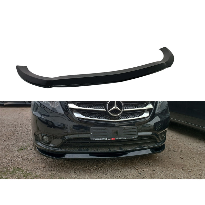 Motordrome, Front spoiler, Fits Mercedes Vito W447 2014- excl. AMG-Line (ABS)