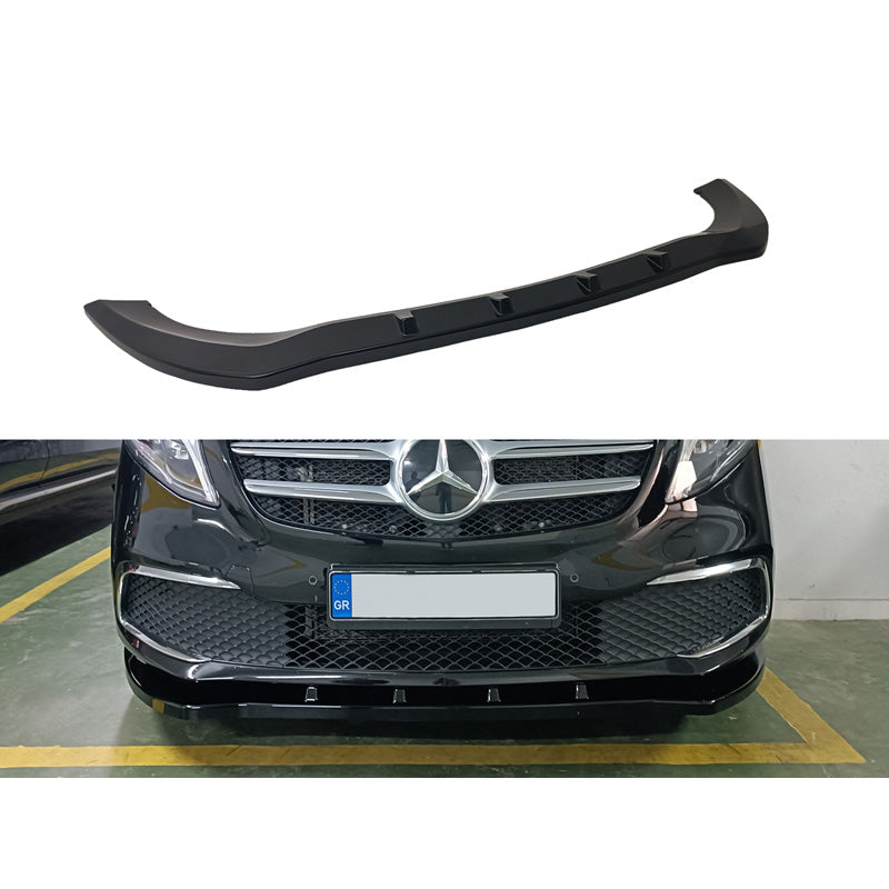 Motordrome, spoiler avant, compatible avec Mercedes V-Klasse W447 restylage 2019- incl. AMG-Line (ABS)