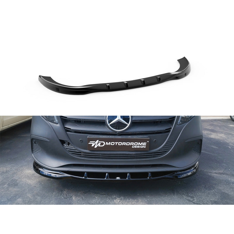 Motordrome, Front spoiler, ABS plastic, Fits Mercedes Vito W447 Facelift 2024-, Aerodynamic design