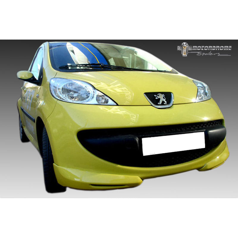 Motordrome, Front spoiler wings (corners), fits Peugeot 107 2005-2009 (ABS)