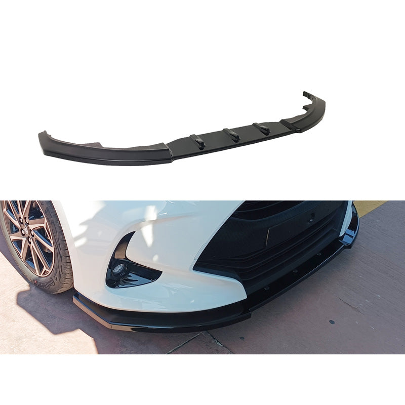 Motordrome, spoiler avant, convient à Toyota Yaris (P21) incl. GR 2020- (ABS noir brillant)