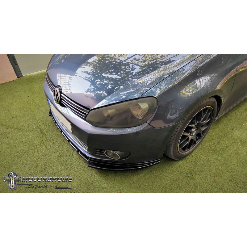 Motordrome, spoiler avant, s’adapte à Volkswagen Golf VI 2008-2012 sauf GTi/GTD/R/Plus (ABS)