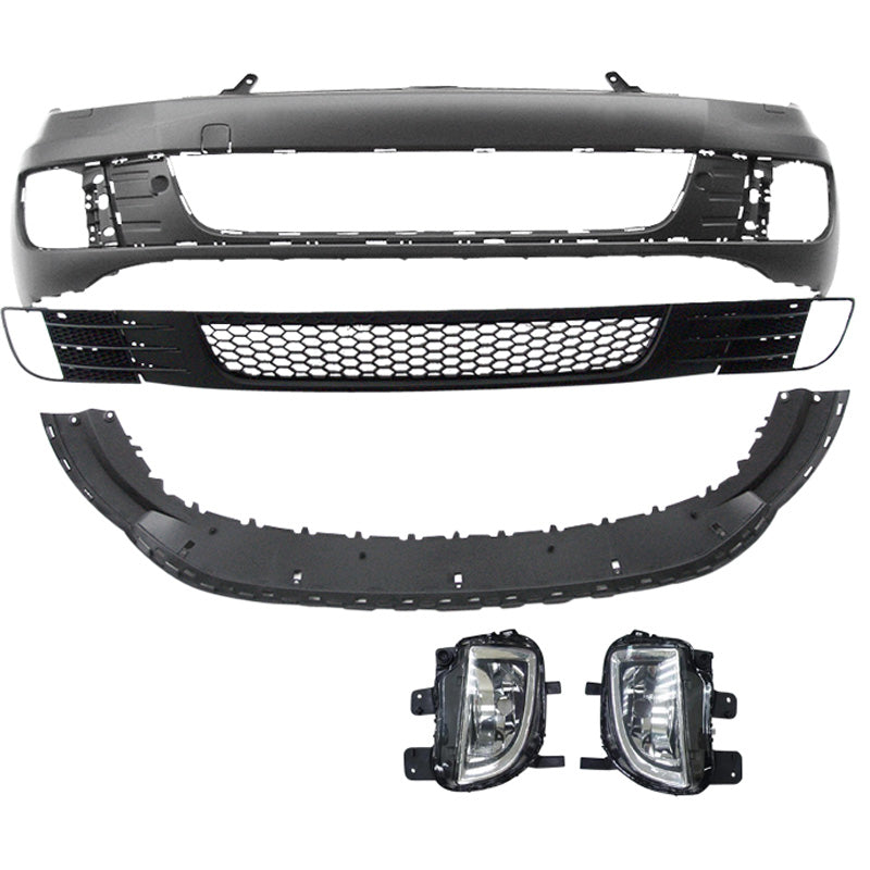 AutoStyle, Pare-chocs avant pour Volkswagen Golf VI 2008-2012 « GTi-Look » - ABS non peint