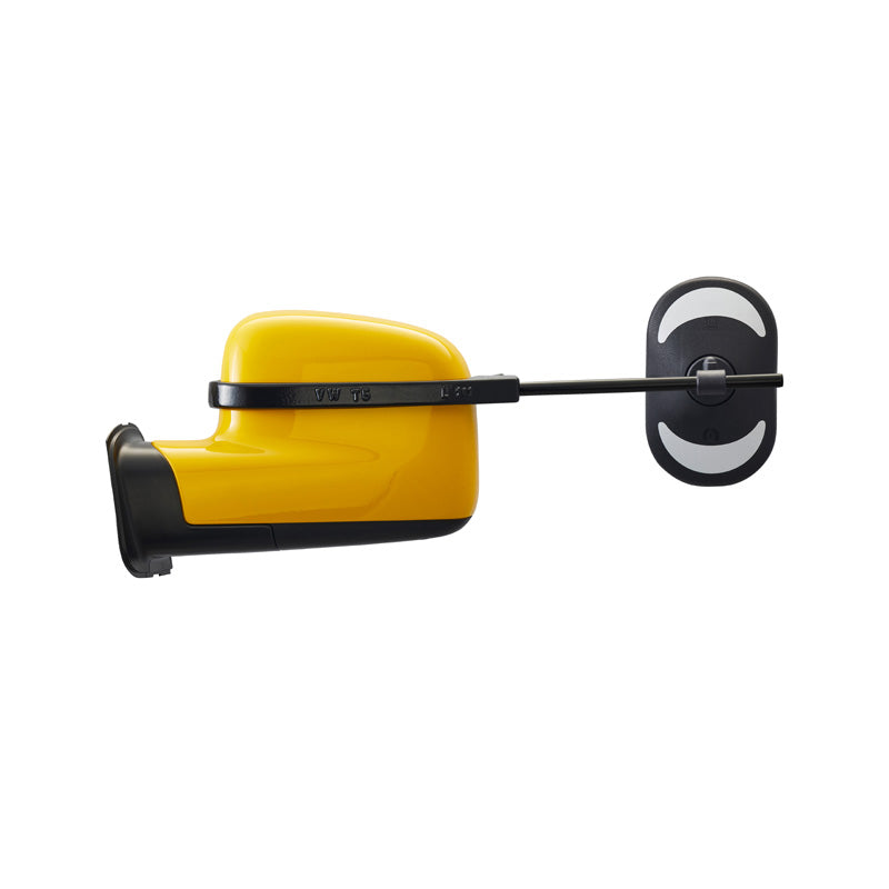 Emuk, Tow mirrors, fits Volkswagen Transporter T5 2003-2009 & Caddy 2003-2015 (Asymmetric mirrors)