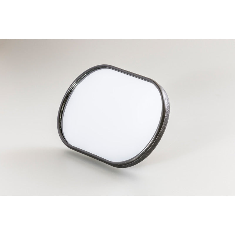 Emuk, standard mirror head - black - 180x120mm - R2000 wide angle - adjustable