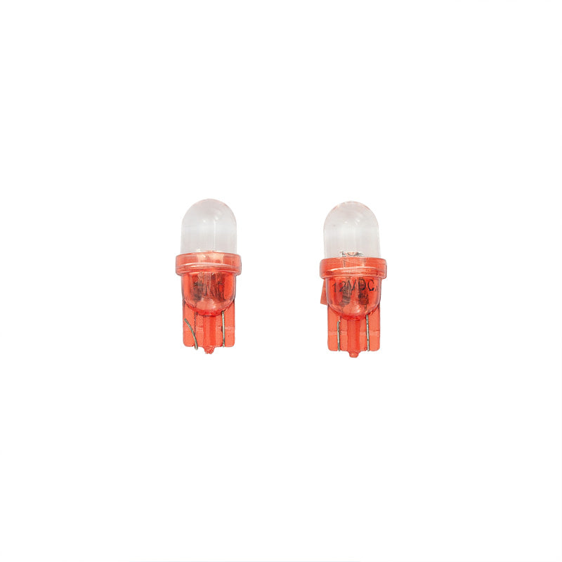 AutoStyle, T-10 LED bulbs - red - 12V - 2 pcs.