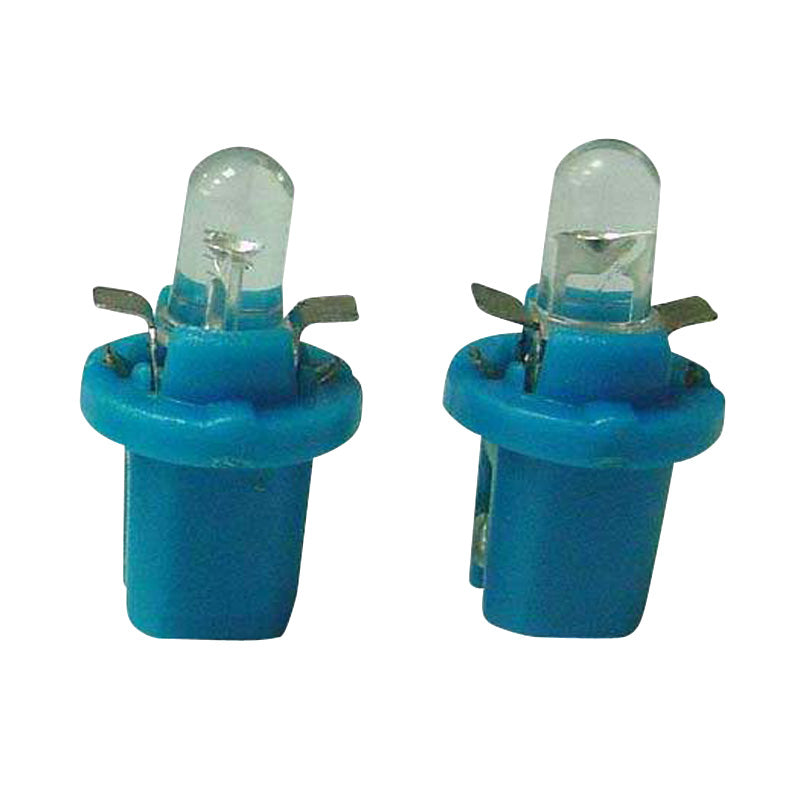 AutoStyle, SuperBright T-5 LED Bulbs - Blue - 12V, set of 2 pcs.