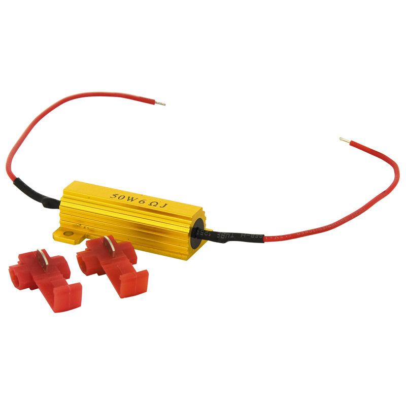 AutoStyle, Heavy Duty CAN-bus Resistor - 5W/40ohm/12V - 1 pc + 2 clips