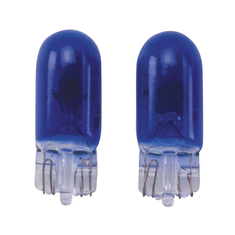 AutoStyle, Ampoules T-10 12V/5W bleues - lot de 2 pièces