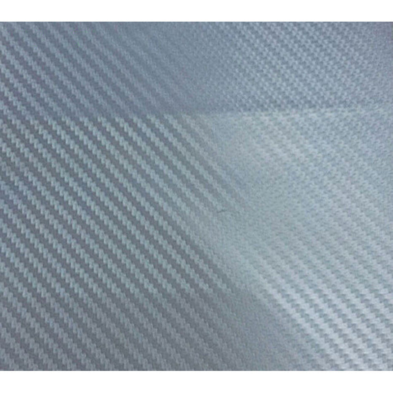 AutoStyle, 3D Carbon Fiber Film - Silver - 152x200cm
