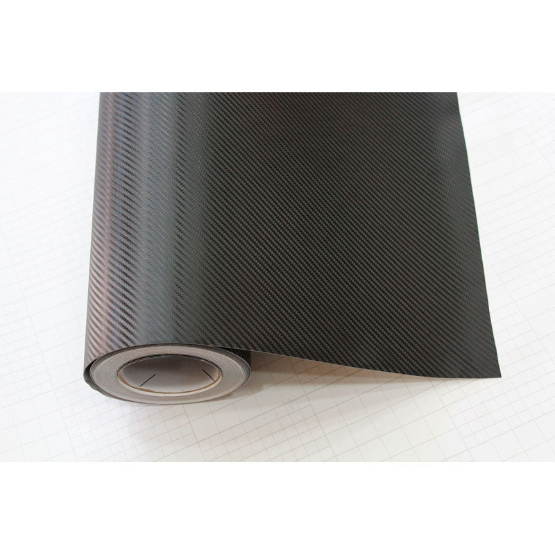AutoStyle, 3D Carbon Fiber Film with Air Channel - Black - 152x3000cm