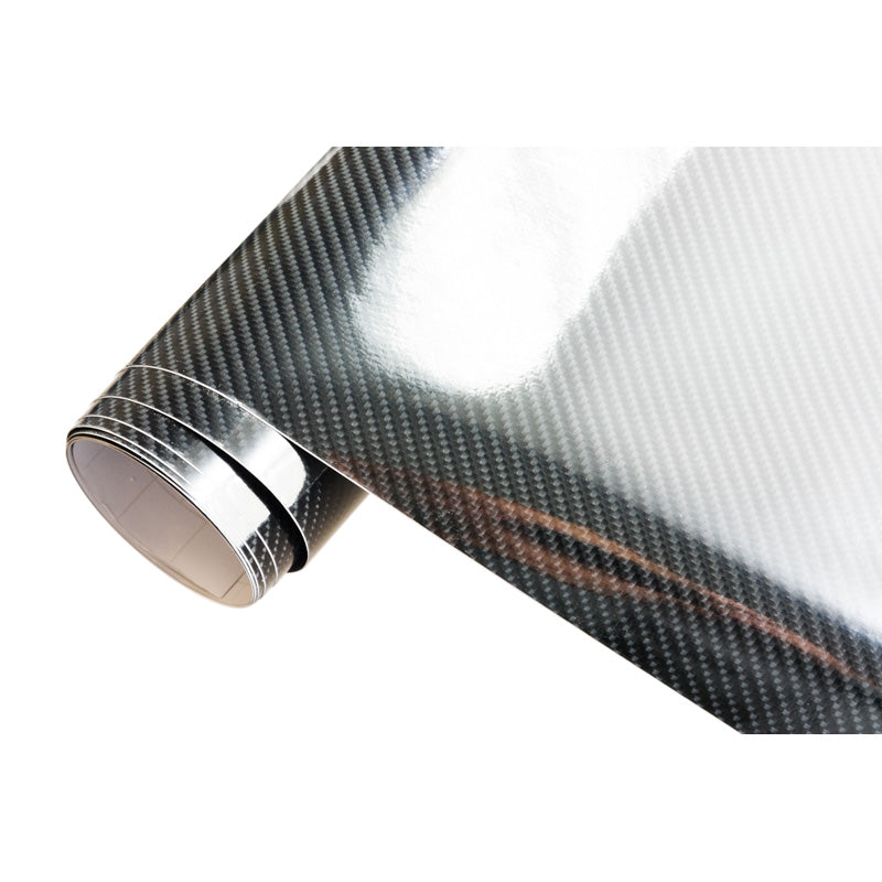 AutoStyle, 5D Carbon Fiber Film with Air Channel - Gloss Black - 152x200cm