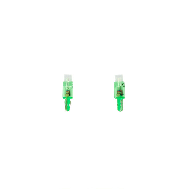 AutoStyle, ampoules LED T-5 pour instrumentation 12V vert - lot de 2 pièces