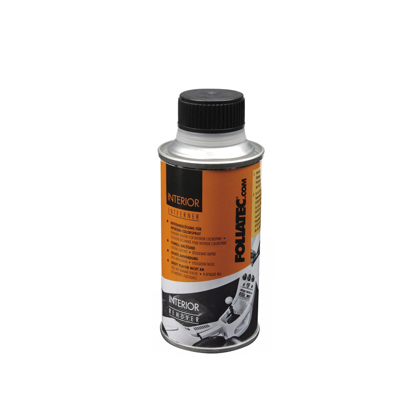 Foliatec, peinture en spray pour intérieur Remover Solvent - transparent 1x125ml