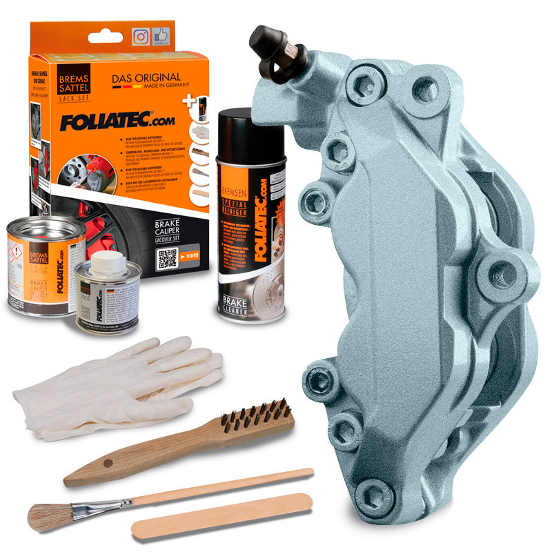 Foliatec, remklauwverf, Marine Bay Silver Metallic - 3 componenten
