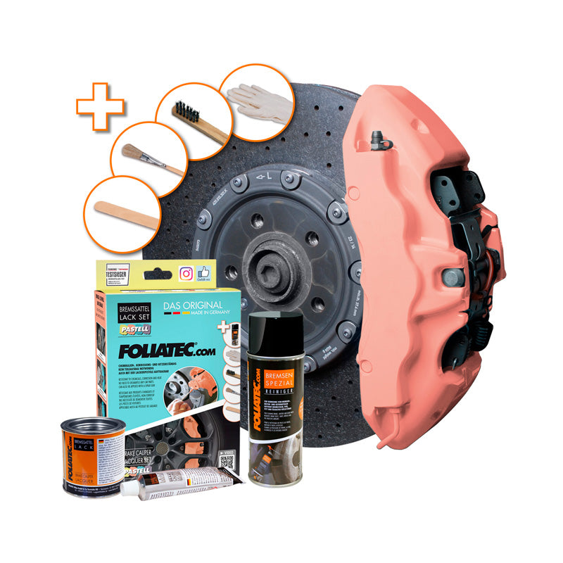 Foliatec, remklauwverf,- Juicy Peach (Pastel) - 3 componenten
