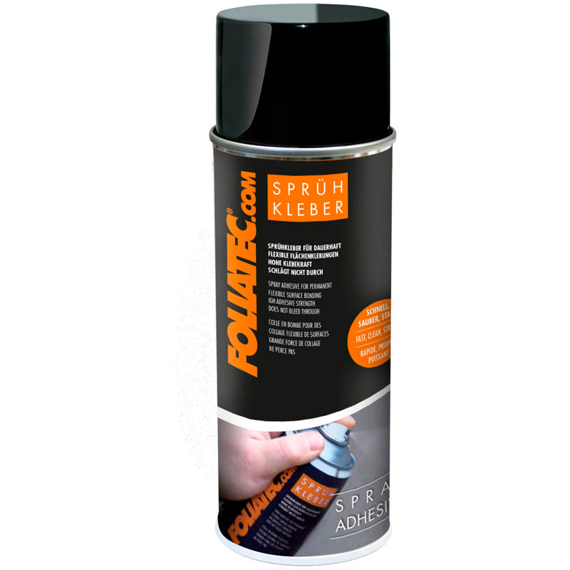 Foliatec, colle en spray pour liaison permanente et flexible de surface, 500ml