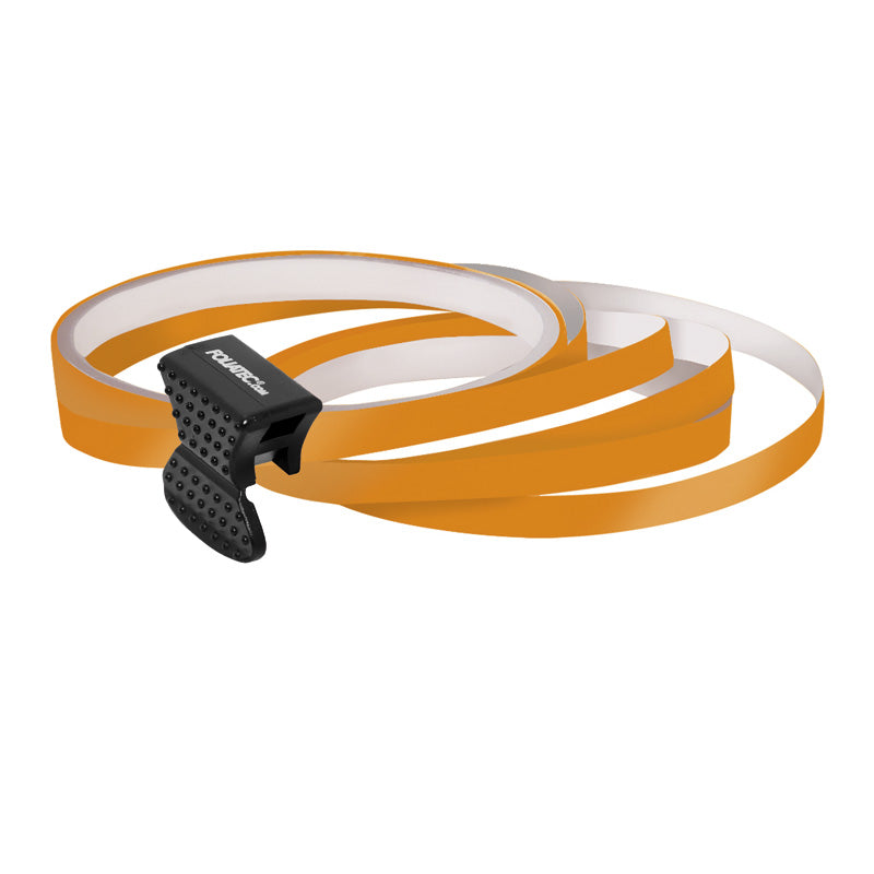 Foliatec PIN-Striping velgrandesign oranje - breedte = 6mm: 4x2,15 meter