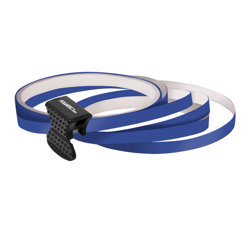 Foliatec PIN-Striping velgrandesign donkerblauw - breedte = 6mm: 4x2,15 meter