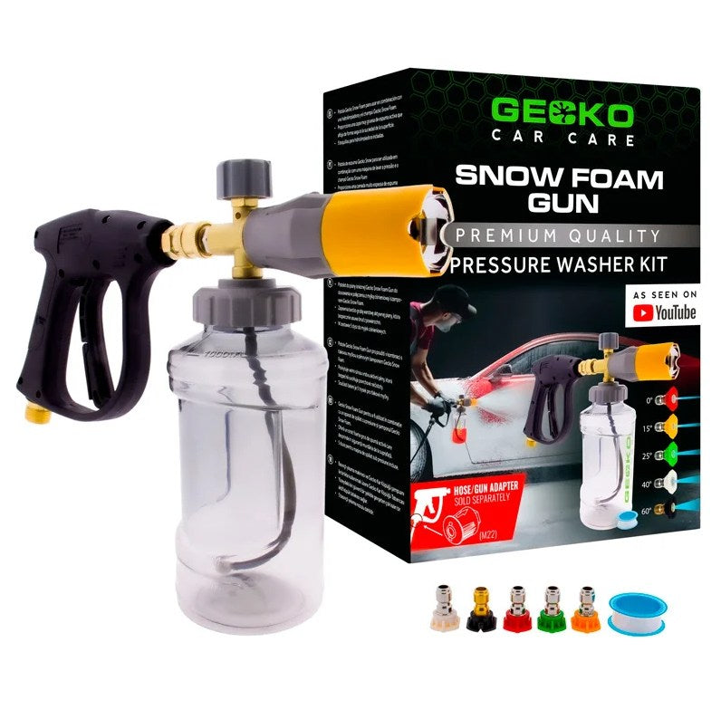 Gecko, Snow Foam Gun - Effective Car Wash