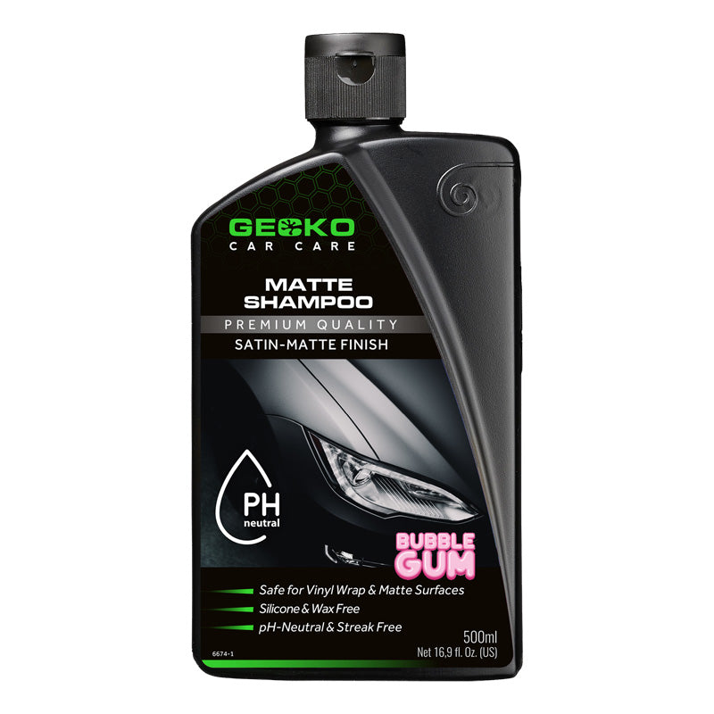 Gecko, Matte Shampoo - 500ml - pH-Neutral Cleaning