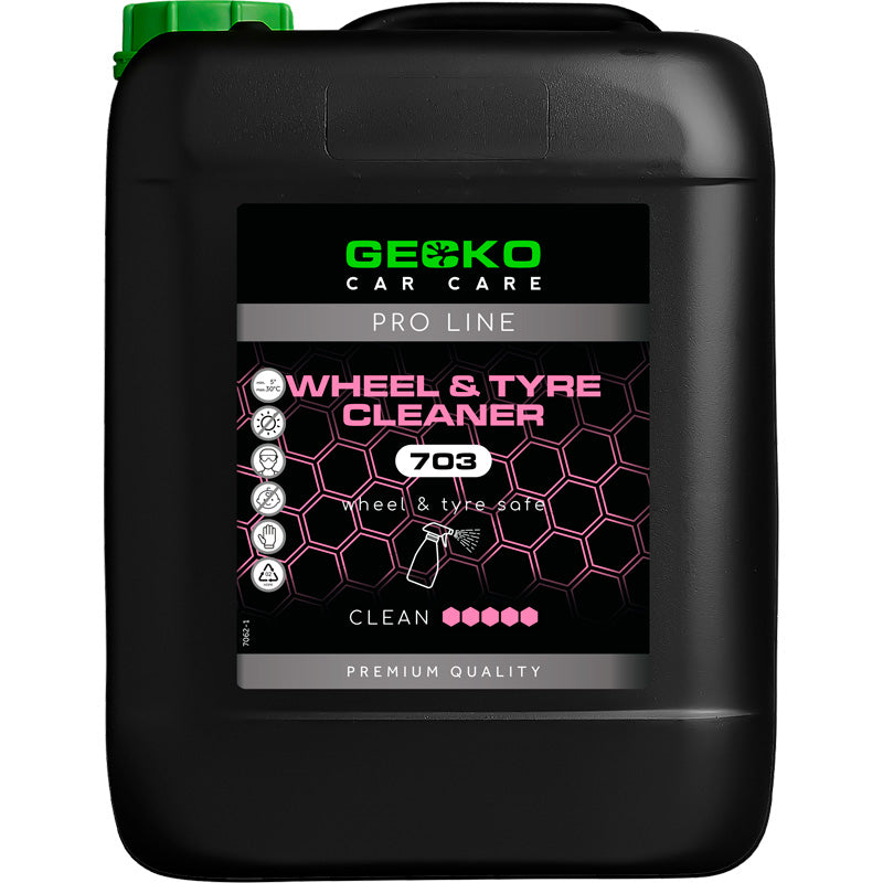 Gecko, Wiel- & bandenreiniger, 5 liter 703