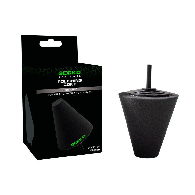Gecko, Polishing Cone 80mm, For hard-to-reach areas