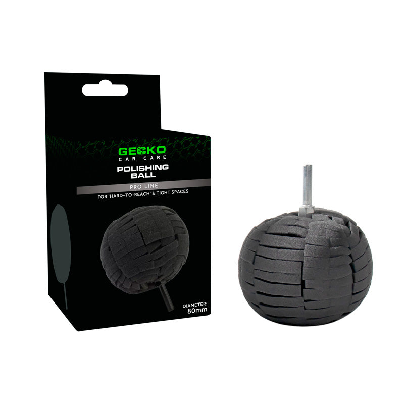 Gecko, Polishing Ball 80mm, For chrome, aluminum, stainless steel and rims