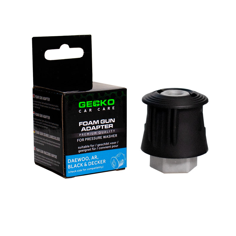 Gecko, M22/14MM snelkoppeling voor Snowfoam Gun - past op Dawoo/Patriot/AR en sort&Decker
