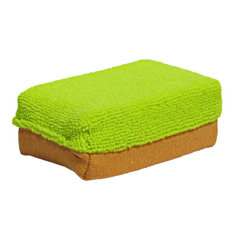 Gecko, 2-in-1 Cleaning Pad with Microfiber and Chamois - 12x8x4 cm