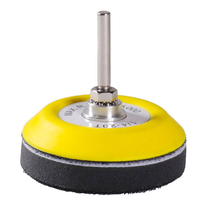 Gecko, Polishing Plate 75mm M6 - With Velcro