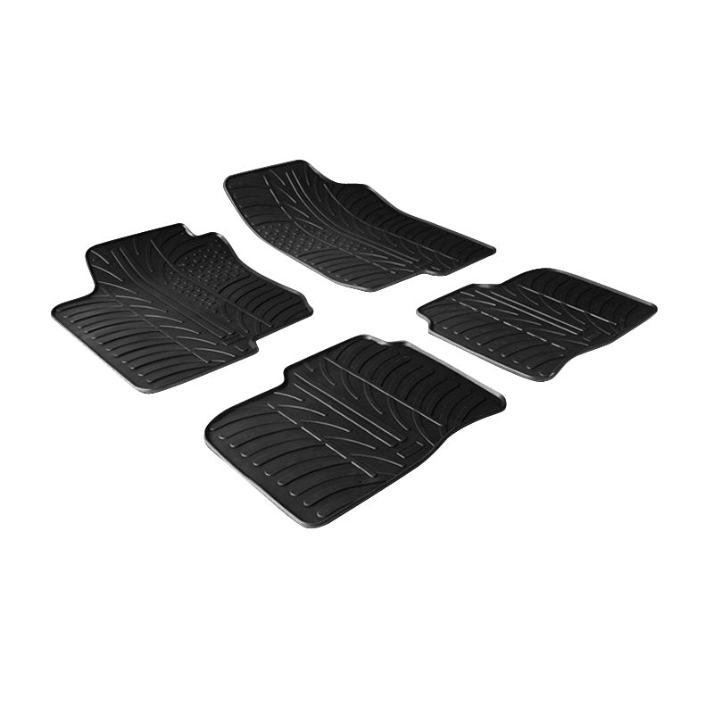 Gledring, tapis en caoutchouc, convient à Hyundai i30 / Kia Cee'd 2007- 2011 (profil T 4 pièces)