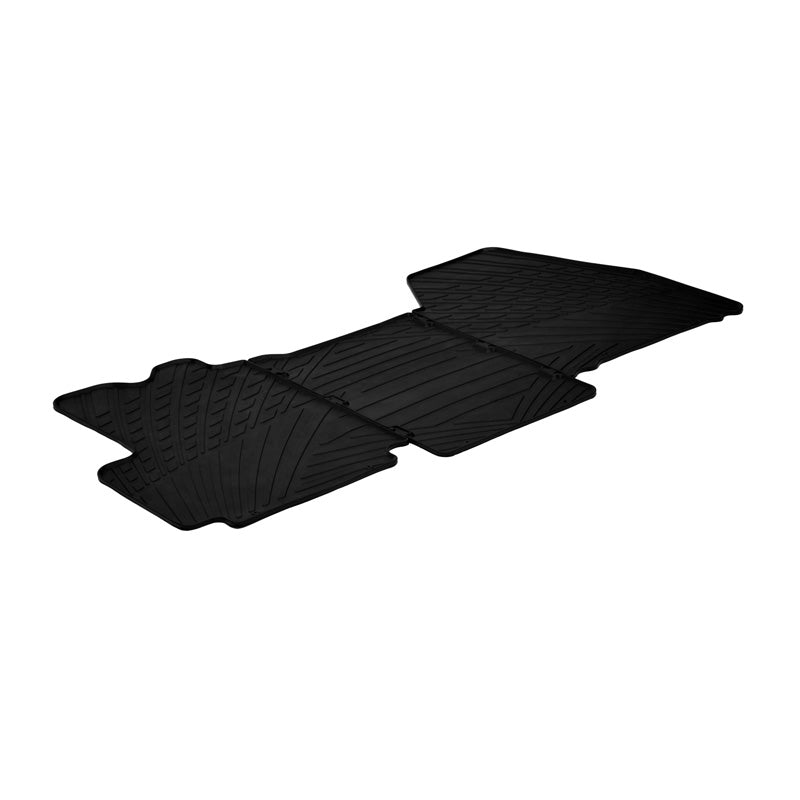 Gledring, Rubber Floor Mats, Fits Citroen Jumper / Peugeot Boxer / Fiat Ducato 2006-2013 & 2014- (G profile 3-piece)