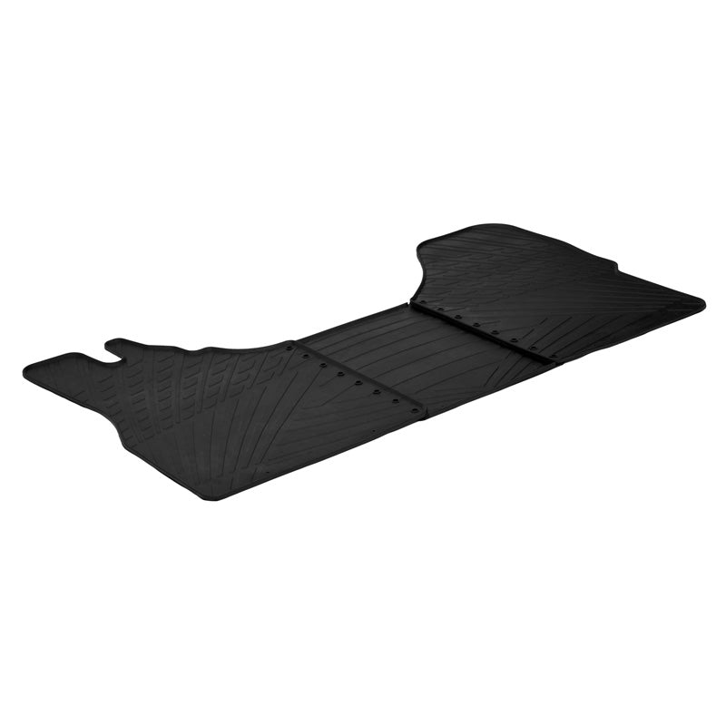 Gledring, Rubber floor mats, fits Iveco Daily 2006-2014 (TK profile 3-piece )