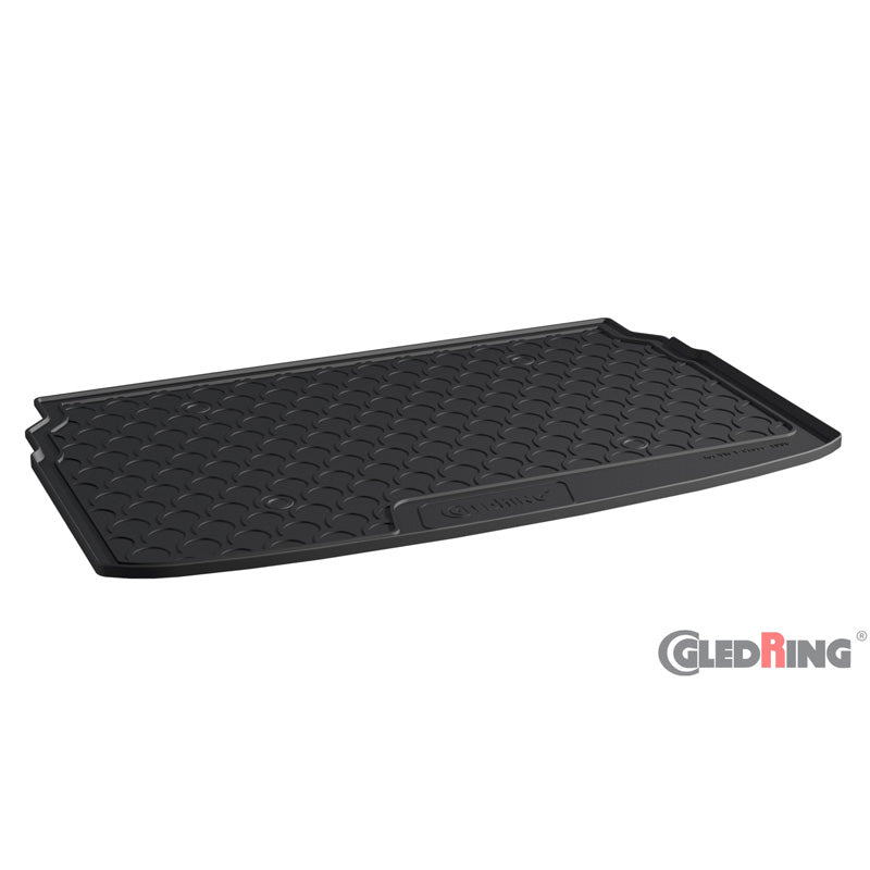 Gledring, Rubber Trunk Mat, Fits Volkswagen T-Cross 2019- (Lower variable floor)