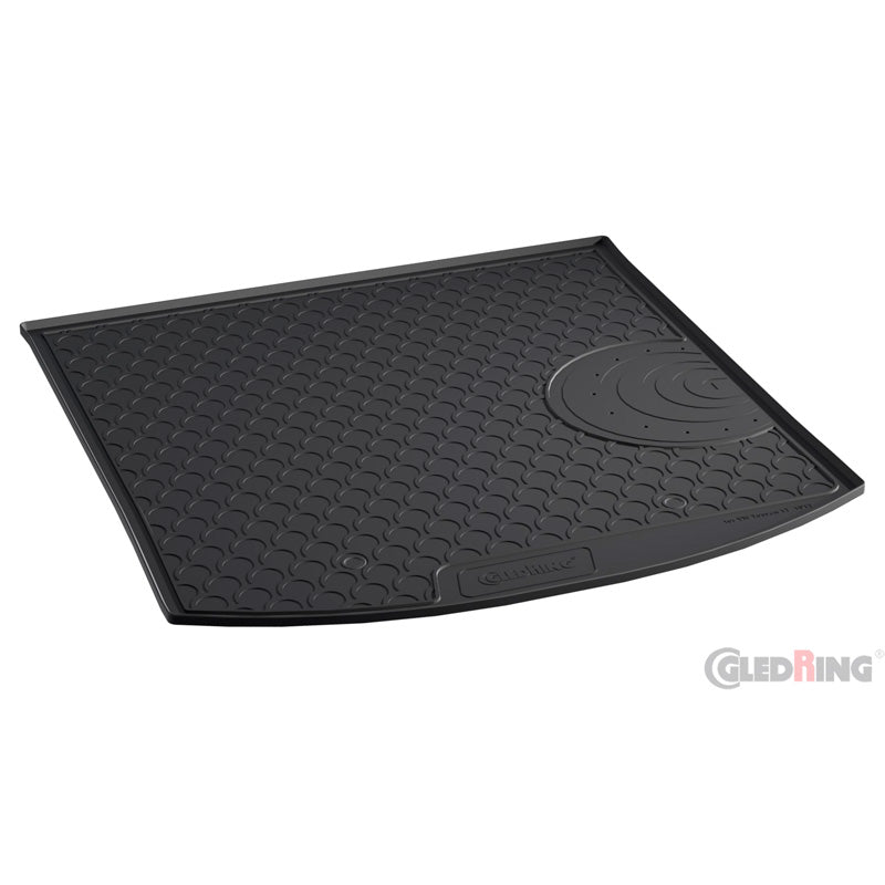 Gledring, Rubber Trunk Mat, Fits Volkswagen Touran 1T 2003-2015 (5-persons) (Lower floor)
