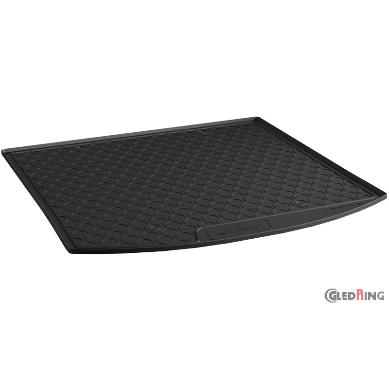 Gledring, Rubber trunk mat, fits Volkswagen Touran 2003-2015 (5-persons) (Upper floor)