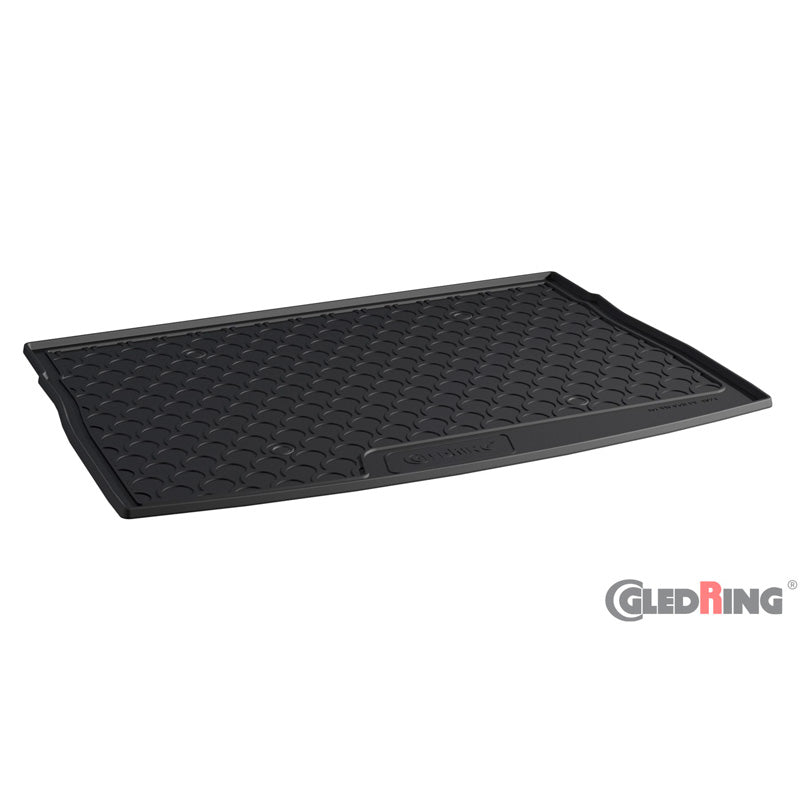 Gledring, Tapis de coffre en caoutchouc, compatible avec Volkswagen Golf VII Sportsvan 2014- (plancher supérieur)