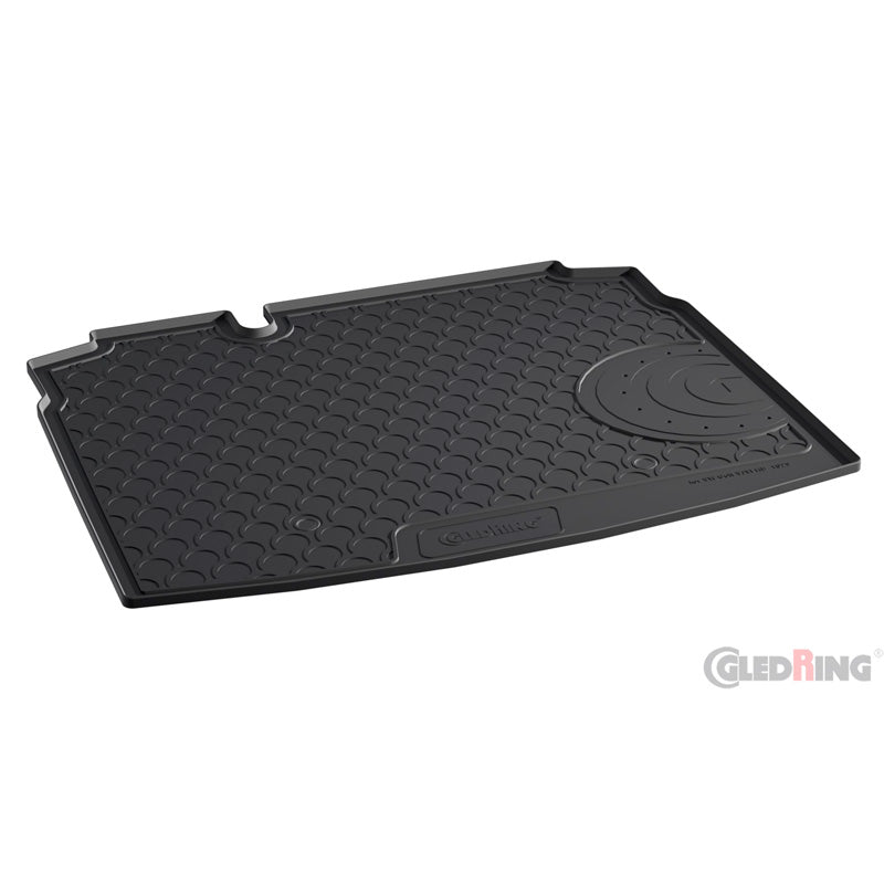 Gledring, Tapis de coffre en caoutchouc, compatible avec Volkswagen Golf V & VI HB 3/5-doors 2003-2012 (with narrow spare tire)