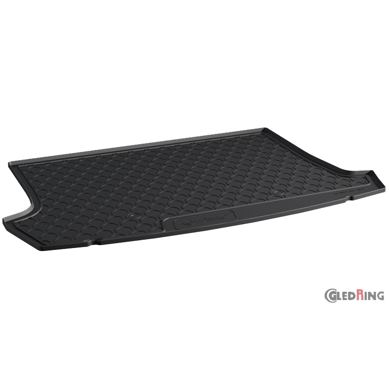 Gledring, Rubber trunk mat, fits Volkswagen T-Roc 11/2017- (Upper variable floor)