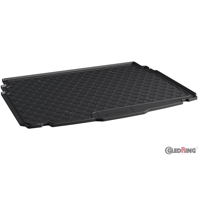 Gledring, Rubber trunk mat, fits Volkswagen T-Roc 11/2017- (Lower variable floor)