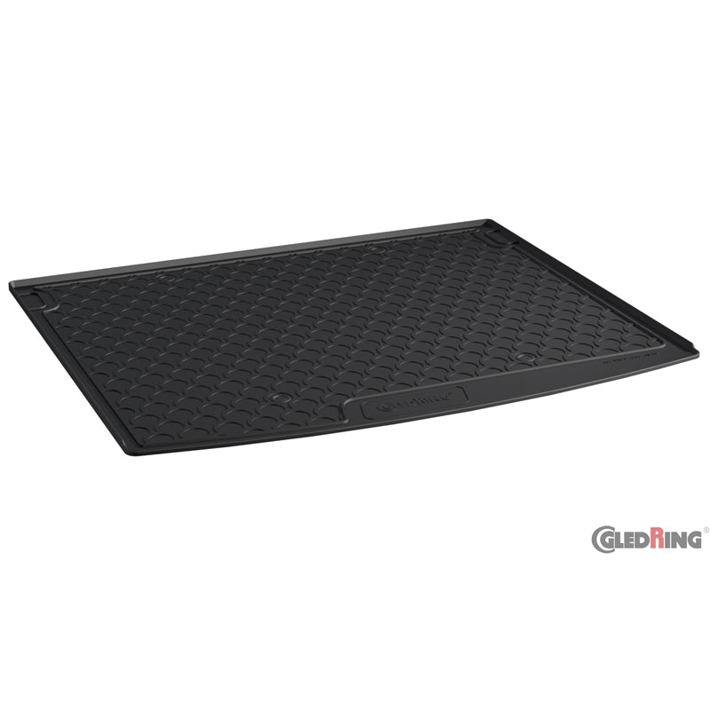 Gledring, Tapis de coffre en caoutchouc, compatible avec Volkswagen Caddy Life 5-doors 2010-2015 & 2015-2020