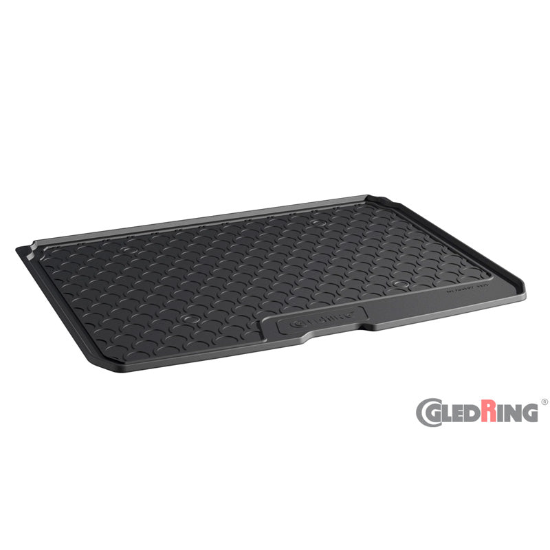 Gledring, rubberen bagageruimmat, past op Audi Q2 (GA) 2016- (Upper variable floor)