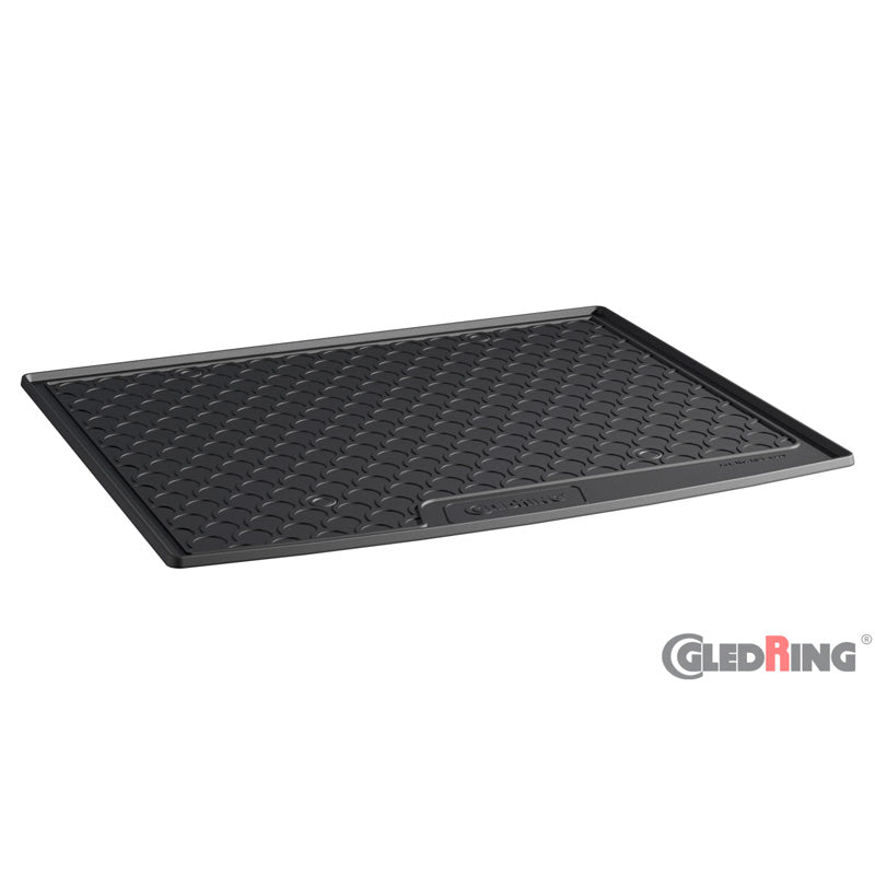 Gledring, rubbermat voor de bagageruimte, geschikt voor BMW X1 (U11) Diesel 2022- (bovenste vloer, met vaste achterstoelen)