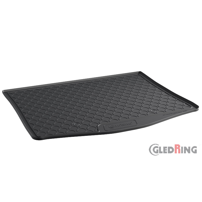 Gledring, rubbermat voor de bagageruimte, geschikt voor Ford Grand C-Max (5-persoons) 2011- (bovenste vloer)