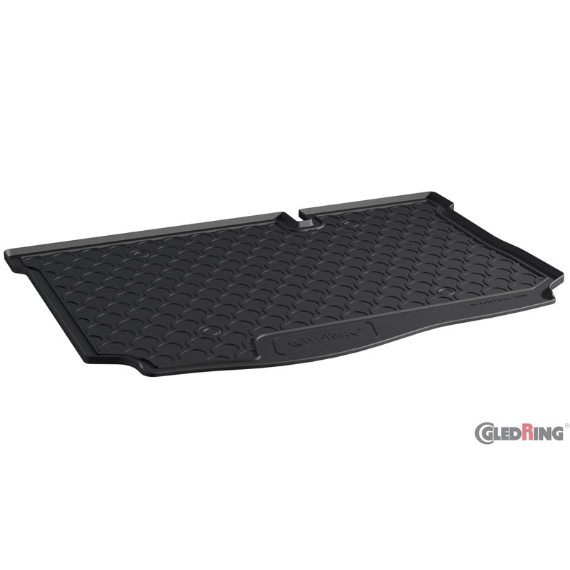 Gledring, Rubber trunk mat, fits Ford Fiësta VIII 5-doors 2017- (Lower floor)