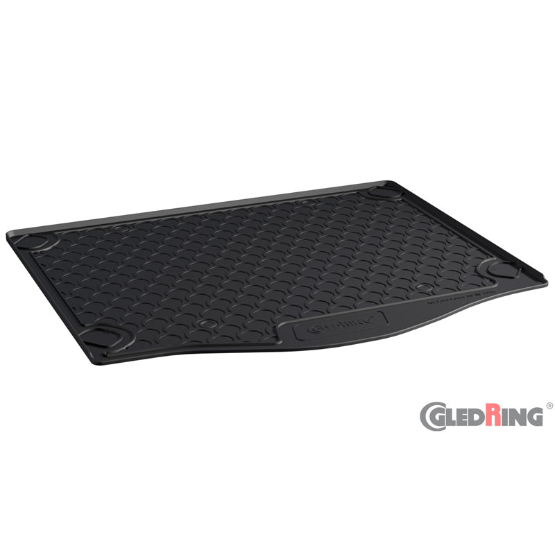 Gledring, Tapis de coffre en caoutchouc, convient à Ford Focus III HB 5-doors 2011-2018 (narrow spare tyre)